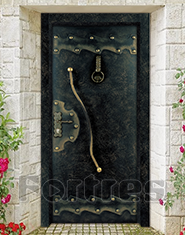 Двери mul-t-lock ”811” дизайн - готика