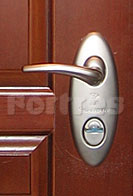 Фурнитура для стальных дверей Mul-T-Lock, модель Гладиатор Хром